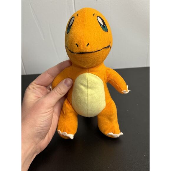 Pokemon Diamond And Pearl Charmander Plush Nintendo Game Freak 2008 Preloved - Picture 8 of 9
